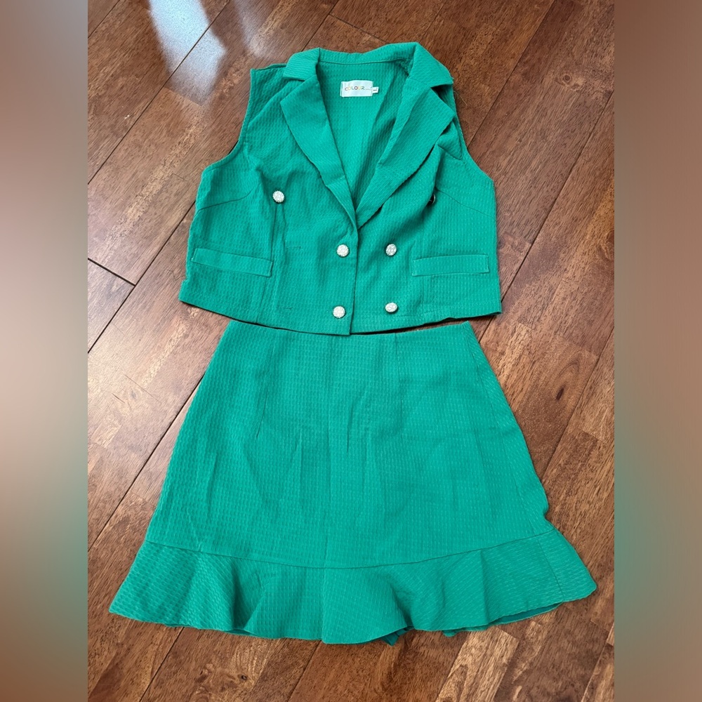 Cute green set